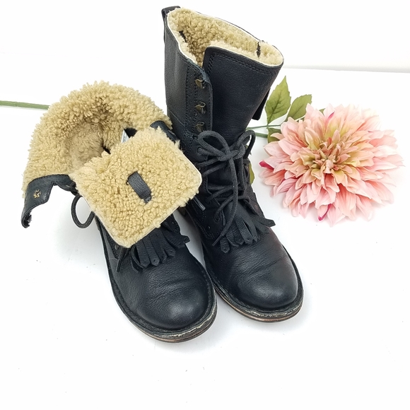 Ugg black Jena Convertible Military Inspired boots - Picture 3 of 8